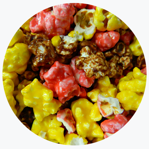 Jane's Banana Split gourmet popcorn