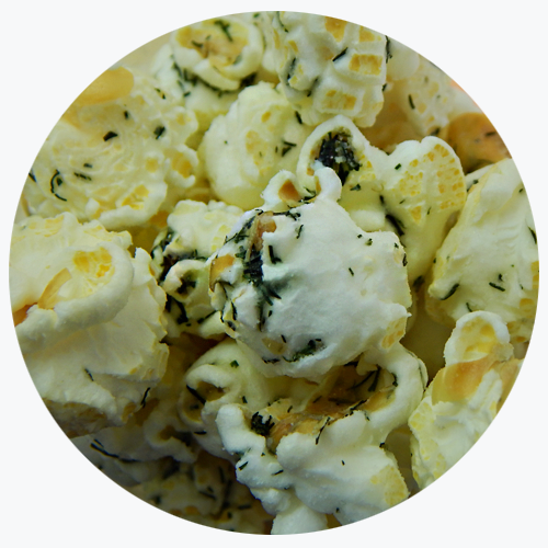 Jane's Dill Pickle gourmet popcorn