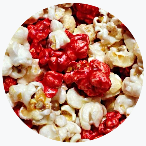 Jane's Strawberries & Cream gourmet popcorn