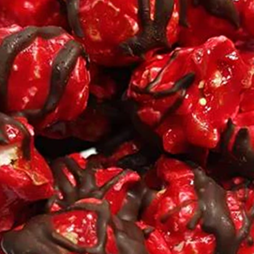Cherry Chocolate Drizzle gourmet popcorn