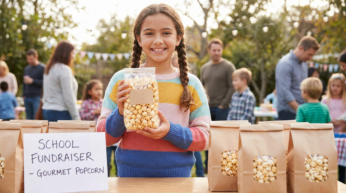 Jane's Popcorn fundraiser