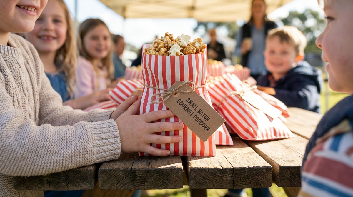 Jane's Popcorn fundraiser
