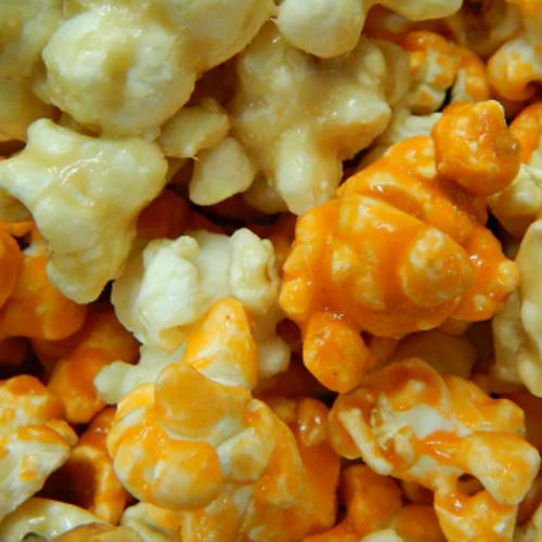 Orange Dreamsicle gourmet popcorn