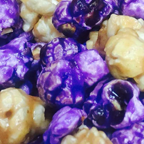 Peanut Butter and Jelly gourmet popcorn