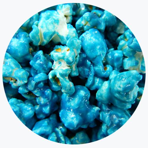 Jane's Blue Raspberry gourmet popcorn
