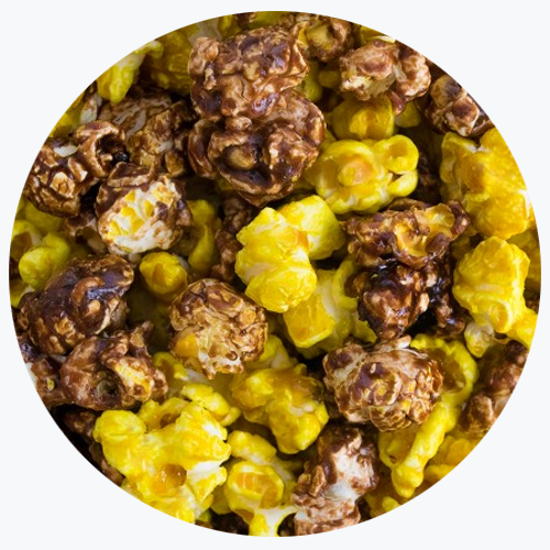 Jane's Chocolate Dipped Banana gourmet popcorn