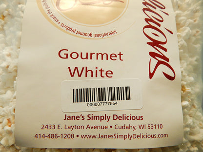Gourmet White Popcorn Simply Salted